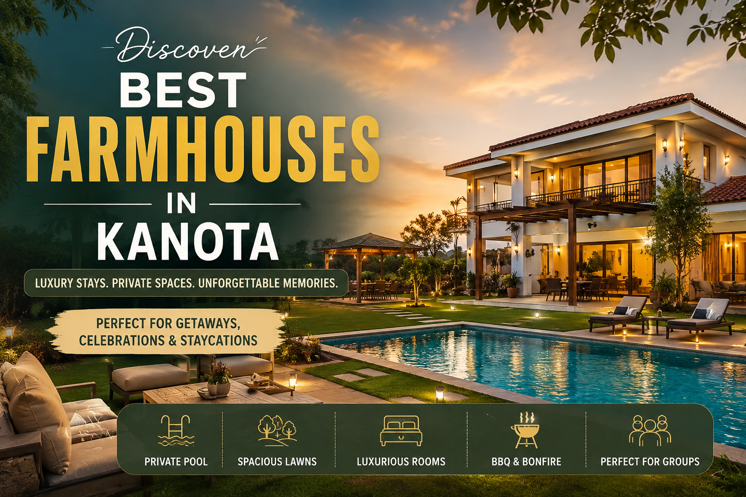 Best Farmhouse in Kanota