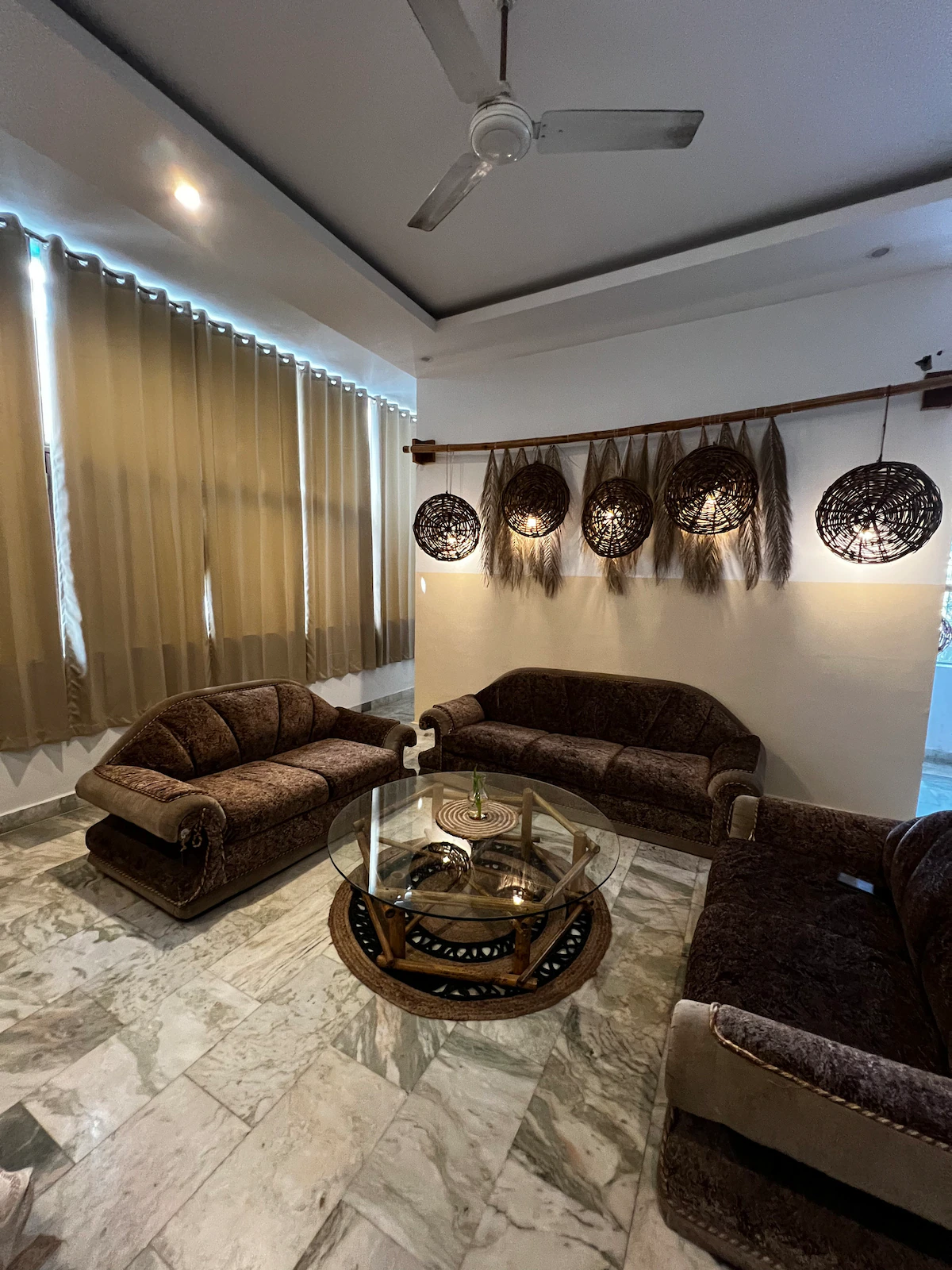 Aesthetic Boho 3bhk near Ganges
