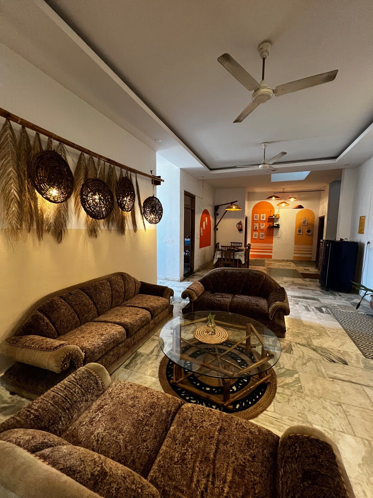 Aesthetic Boho 3bhk near Ganges