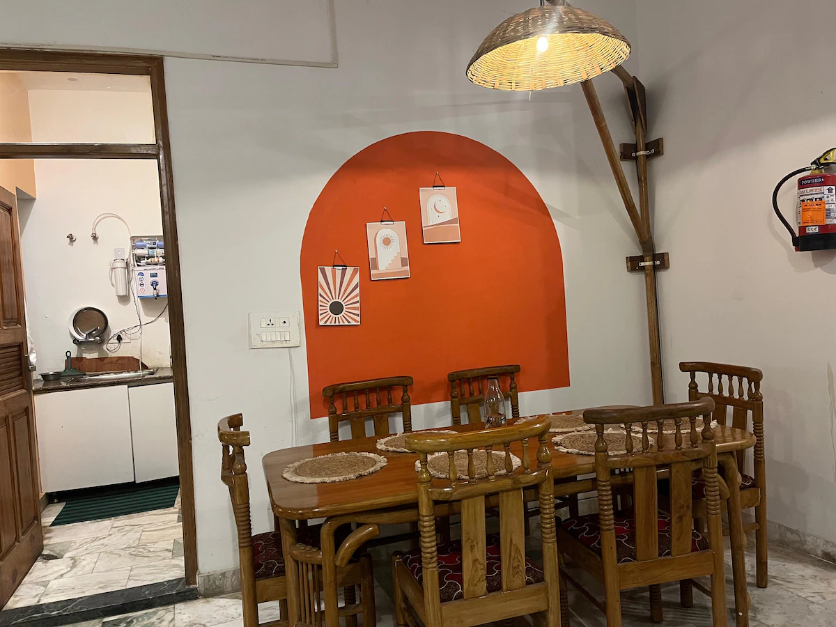 Aesthetic Boho 3bhk near Ganges