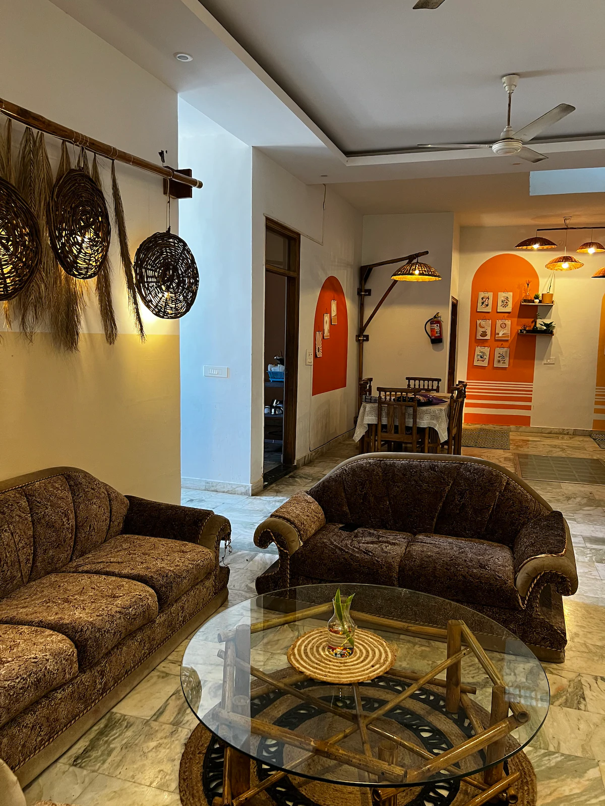 Aesthetic Boho 3bhk near Ganges