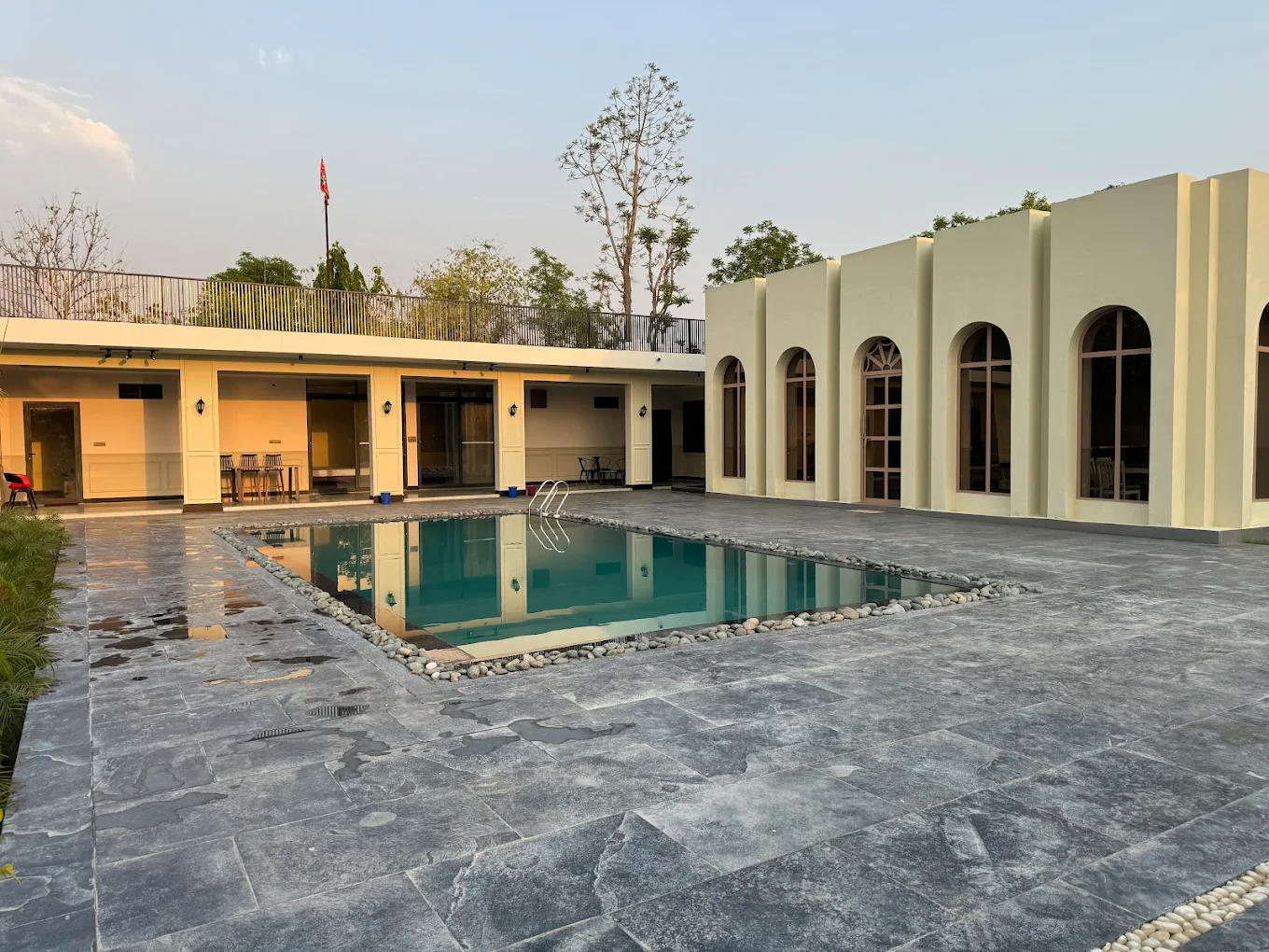 Aesthetic White Farm Jaipur