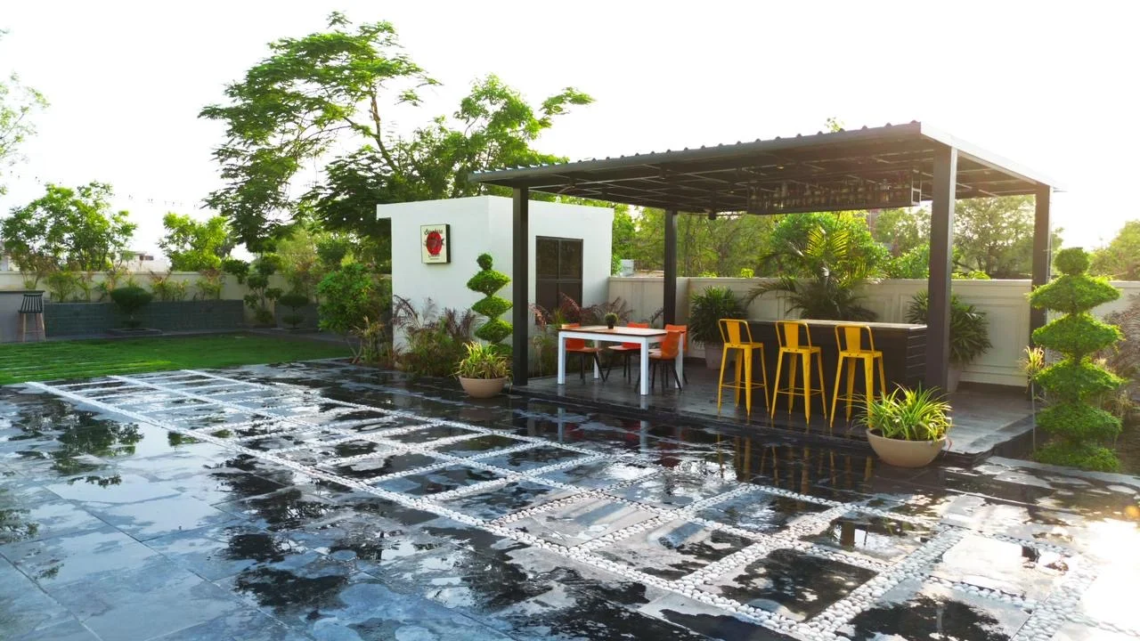 Aesthetic White Farm Jaipur