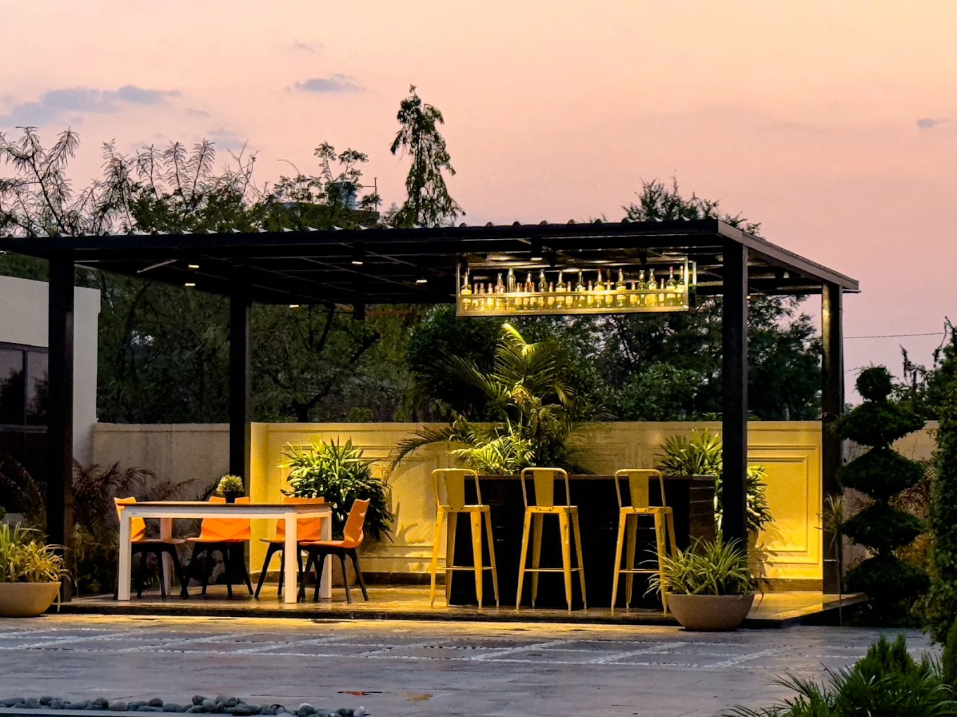 Aesthetic White Farm Jaipur