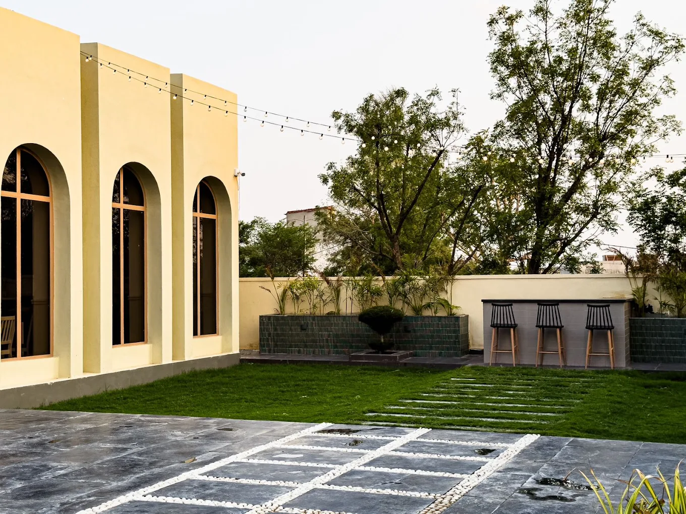 Aesthetic White Farm Jaipur