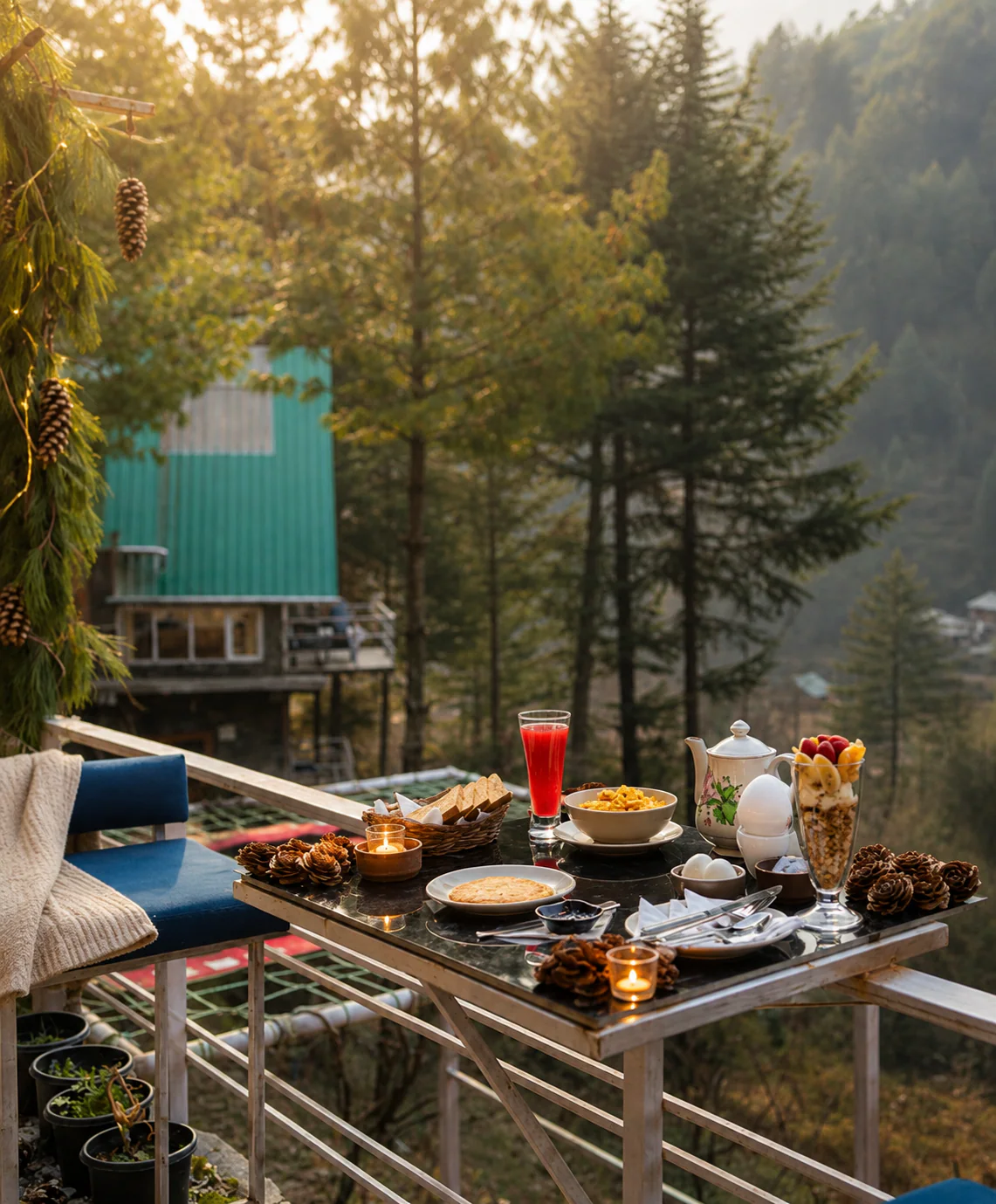 Buransh | Living Tree Glass Cabin Jibhi