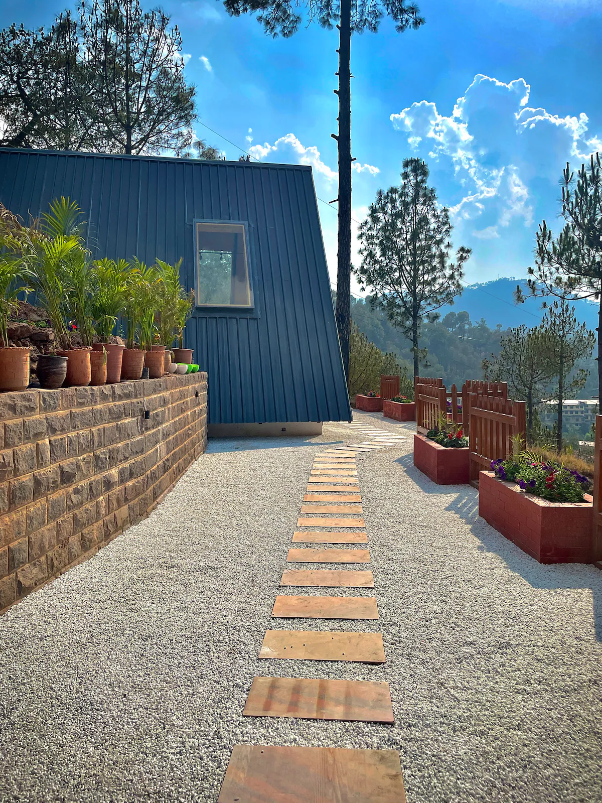 Luxury A Cabin | Sunken Hot Tub Dharampur