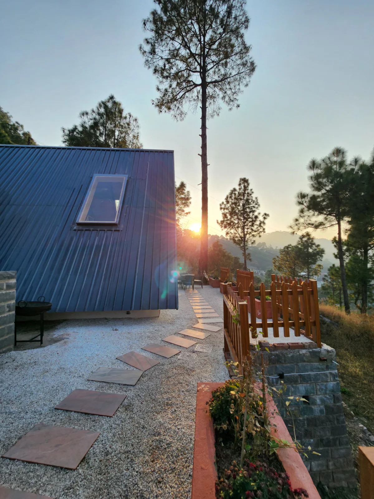 Luxury A Cabin | Sunken Hot Tub Dharampur