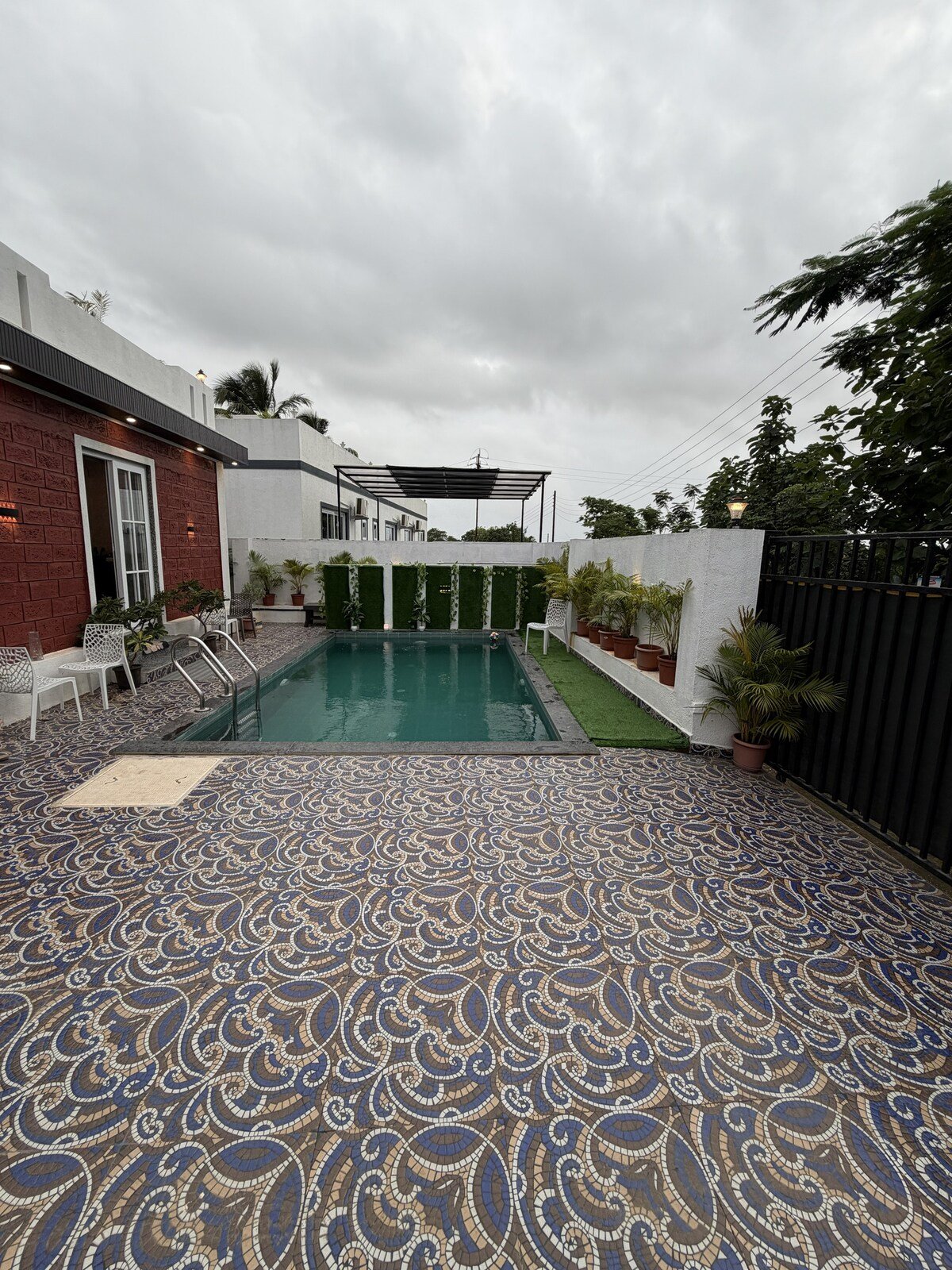 Coastal Palm Villa Alibaug